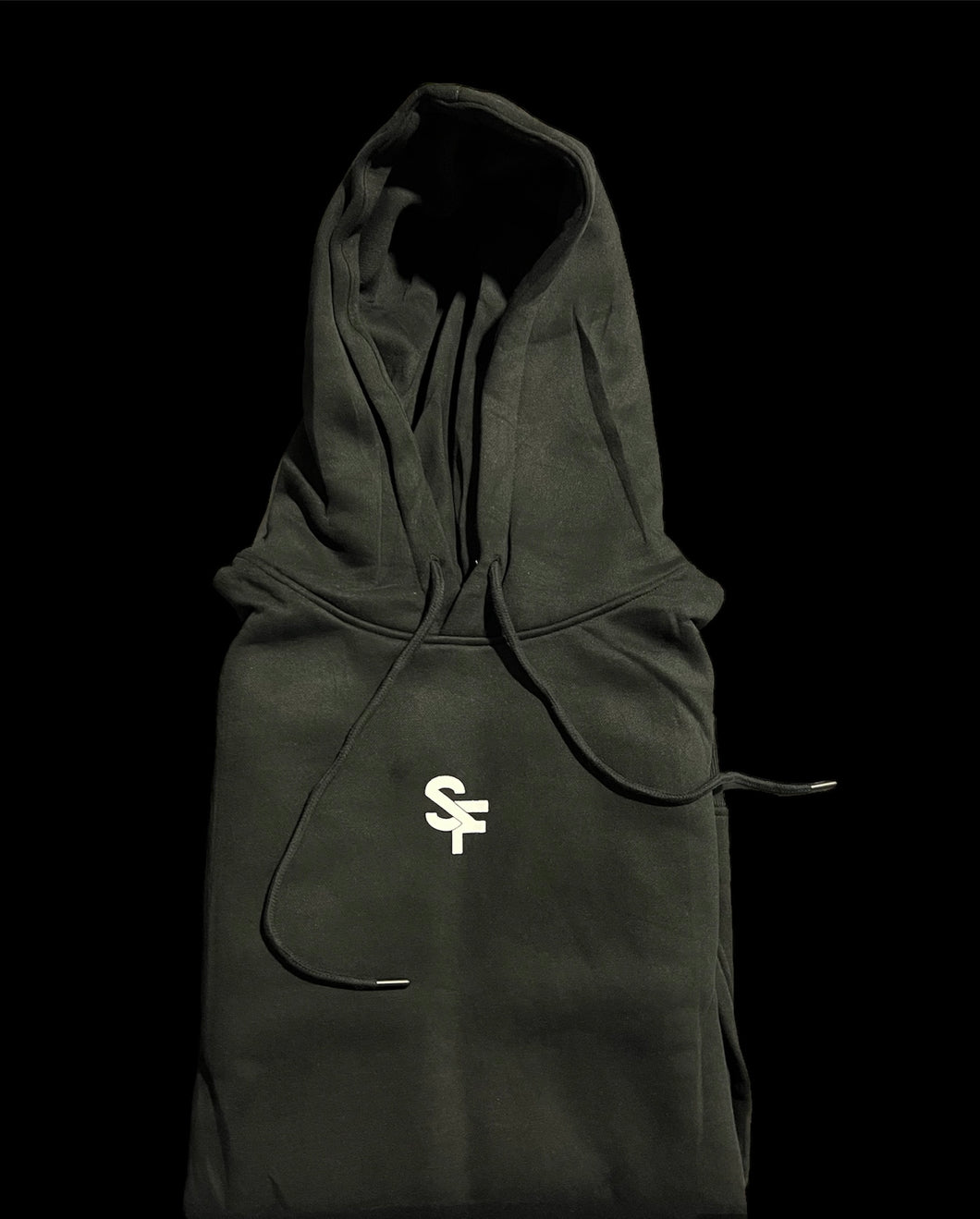 Black Oversized Survive Fitness Hoodie